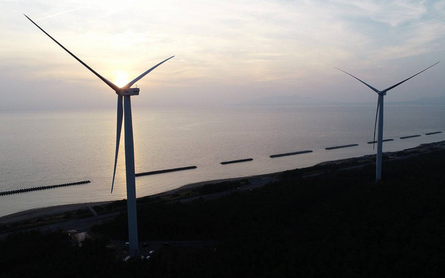 Một dự án điện gió được Mitsubishi đầu tư